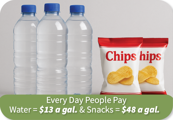the cost of snacks